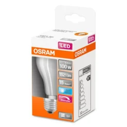 OSRAM Superstar LED-pære E27 11 W 4.000 K, dæmpes