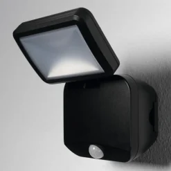 OSRAM udendørs LED-spot DOUBLE 1 lyskilde sort Sensor Batteri