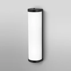 OSRAM væglampe BATHROOM sort Længde 46 cm Metal/glas IP44