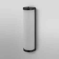 OSRAM væglampe BATHROOM sort Længde 46 cm Metal/glas IP44
