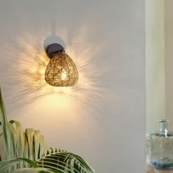 OSRAM væglampe Decor Paper Drop, papir, beige, E27