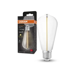 OSRAM Vintage 1906 LED-pære E27 2,2 W 827 klar