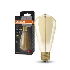 OSRAM Vintage 1906 LED-pære E27 2,2W 827 guld