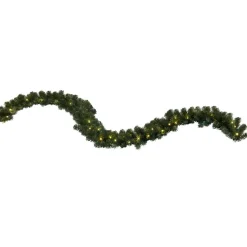 OTTAWA pynteguirlande, granlook, 2,7 m, LED hvid