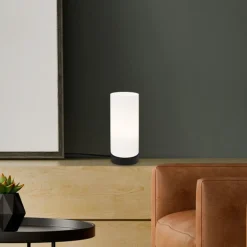 Paipa bordlampe, sort