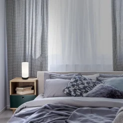 Paipa bordlampe, sort