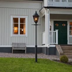 Pallas lygtepæl, sort