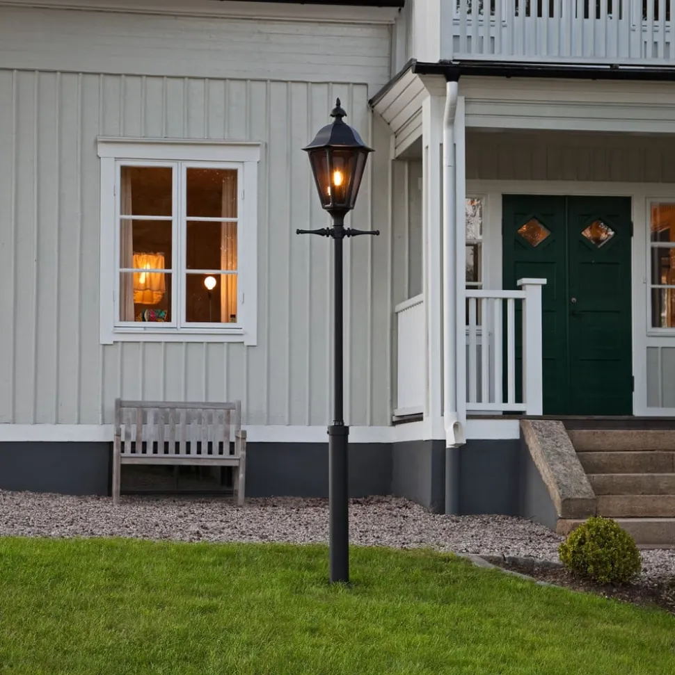 Pallas lygtepæl, sort