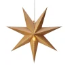 Papirstjerne Kiara, brun, E14, højde 45 cm