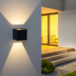 Paul Neuhaus Block udendørs LED-væglampe up/down