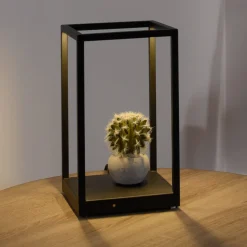 Paul Neuhaus Contura LED-bordlampe i sort