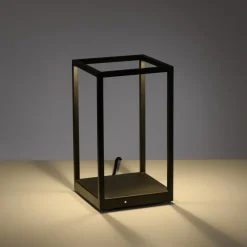 Paul Neuhaus Contura LED-bordlampe i sort