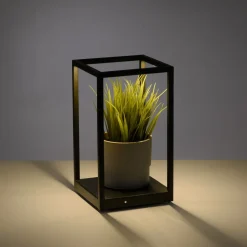 Paul Neuhaus Contura LED-bordlampe i sort