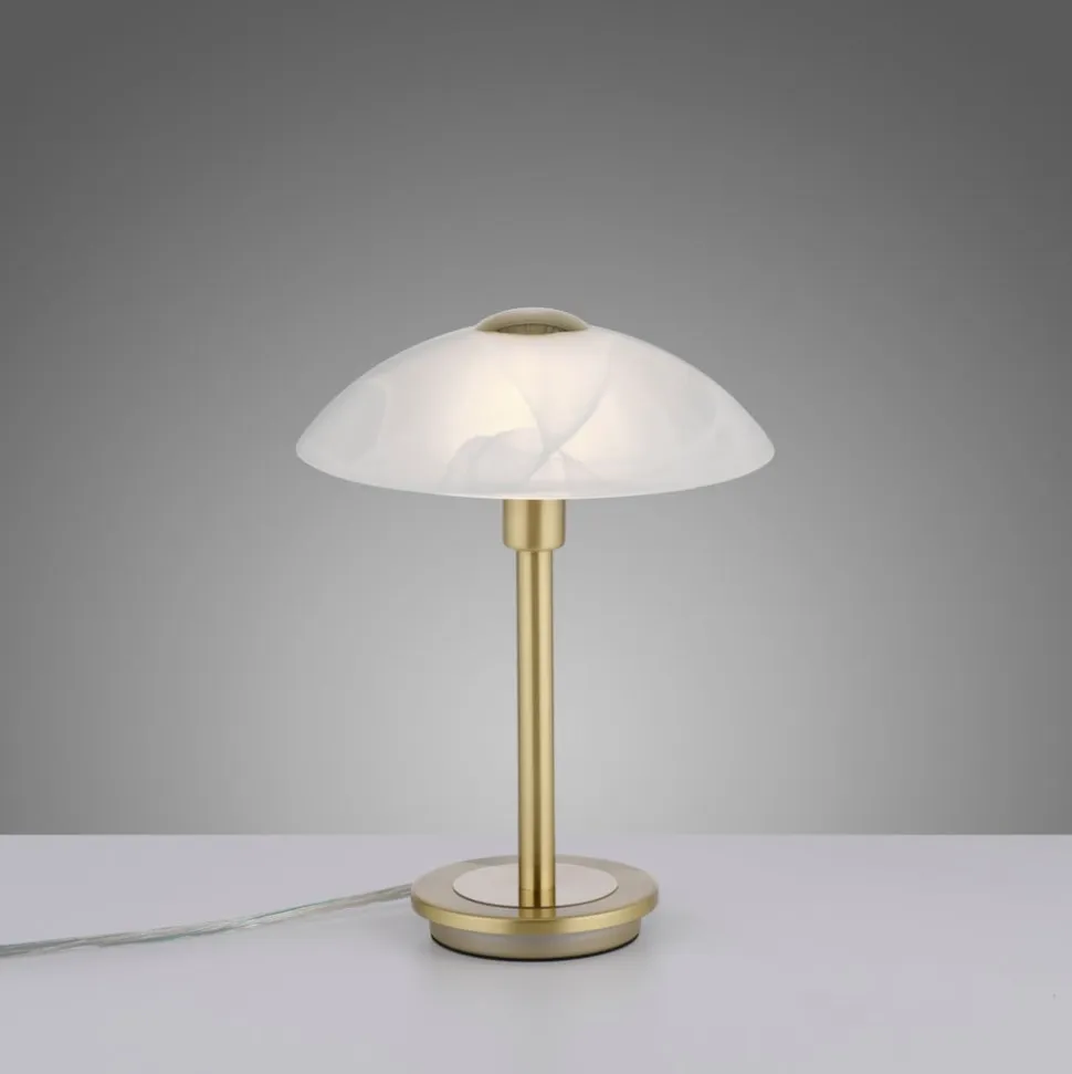 Paul Neuhaus Enova bordlampe, mat messing