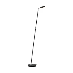 Paul Neuhaus LED-gulvlampe Akku-Bente, sort, CCT, USB-C