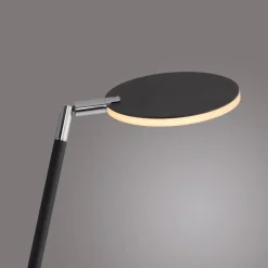 Paul Neuhaus LED-gulvlampe Akku-Bente, sort, CCT, USB-C