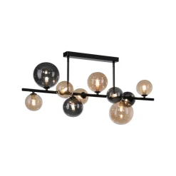 Paul Neuhaus Popsicle loftlampe, glas, 85 cm lang, G9