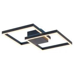 Paul Neuhaus Q-MARKO LED-loftlampe, 2 lk, kantet