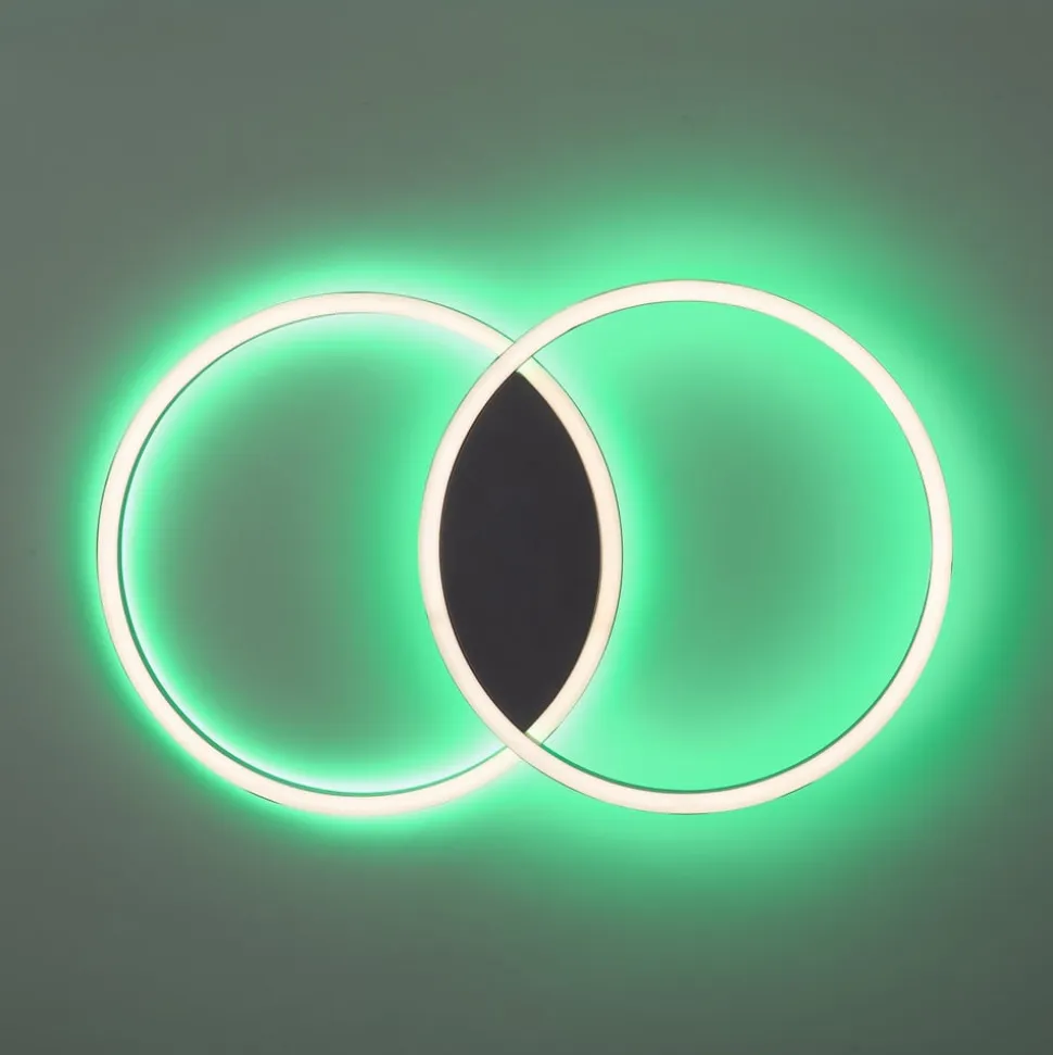 Paul Neuhaus Q-MARKO LED-loftlampe, 2 lk, rund