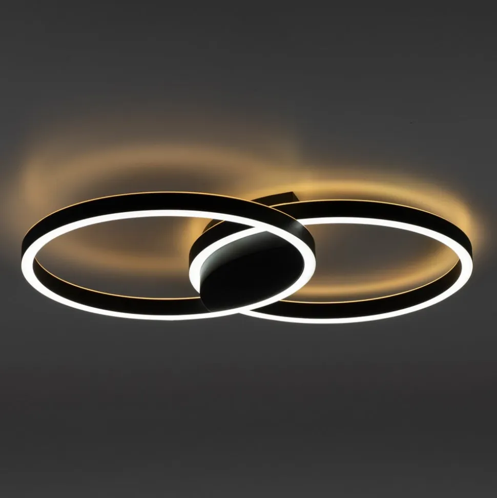 Paul Neuhaus Q-MARKO LED-loftlampe, 2 lk, rund