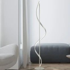 Paul Neuhaus Q-Swing LED-gulvlampe, stål