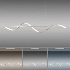 Paul Neuhaus Q-Swing LED-hængelampe, stål