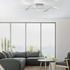 Paul Neuhaus Q-Swing LED-loftlampe, stål