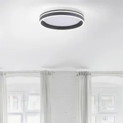 Paul Neuhaus Q-VITO LED-loftslampe 40 cm antracit