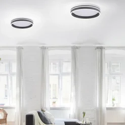 Paul Neuhaus Q-VITO LED-loftslampe 40 cm antracit