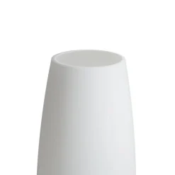 Paul Neuhaus Tyra bordlampe, glas, Ø 10 cm, dæmpbar, G9