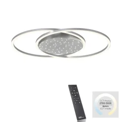 Paul Neuhaus Yuki LED-loftlampe, rund form