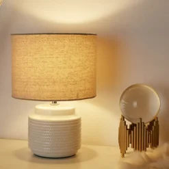 Pauleen Bright Soul bordlampe med keramisk fod