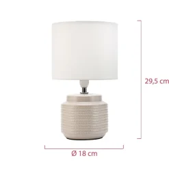 Pauleen Bright Soul bordlampe med keramisk fod