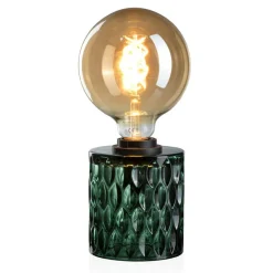 Pauleen Crystal Magic bordlampe af grønt glas