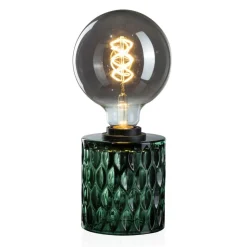 Pauleen Crystal Magic bordlampe af grønt glas