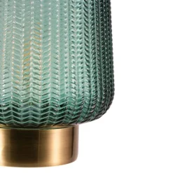 Pauleen Pretty Glamour E27-LED turkis/messing