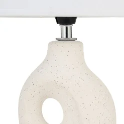 Pauleen Pure Crush bordlampe, hvid/beige