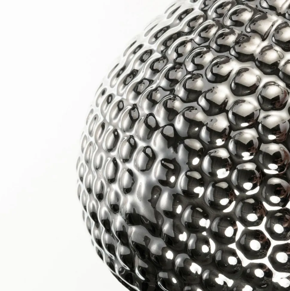 Pauleen Sip of Silver bordlampe med stofskærm