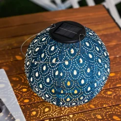 Pauleen Sunshine Charm LED-dekolampe solcelle blå