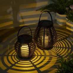 Pauleen Sunshine Glow LED solcelle-lanterne, 2 stk