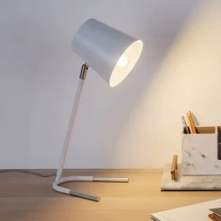 Pauleen True Ally skrivebordslampe i hvid