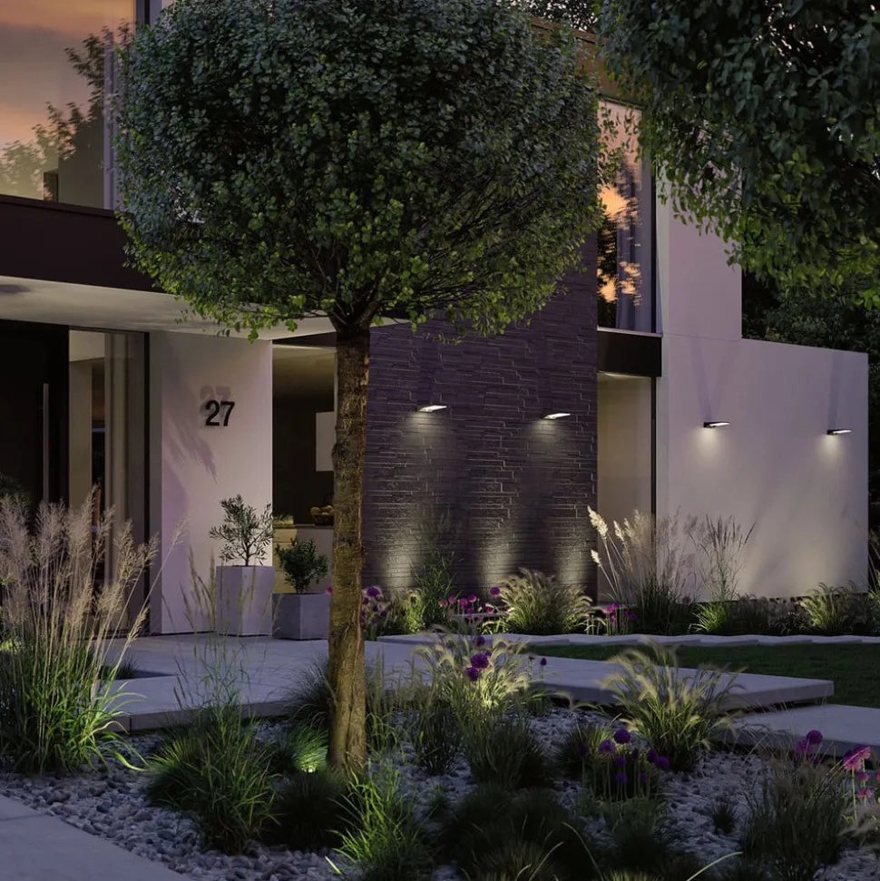 Paulmann 94335 LED-væglampe med sensor, dybde 15