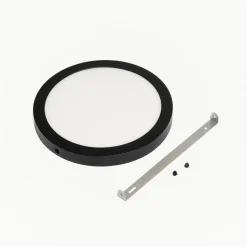 Paulmann Abia LED-panel Ø 30cm 2.700 K mat sort