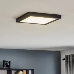 Paulmann Abia LED-panel 30x30 cm 2.700 K sort