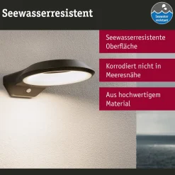 Paulmann Anela LED-sensor-væglampe 3.000 K