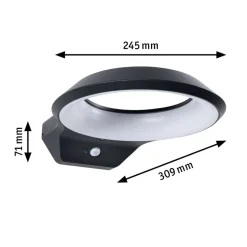 Paulmann Anela LED-sensor-væglampe 2.200 K