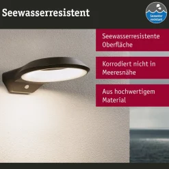 Paulmann Anela LED-sensor-væglampe 2.200 K