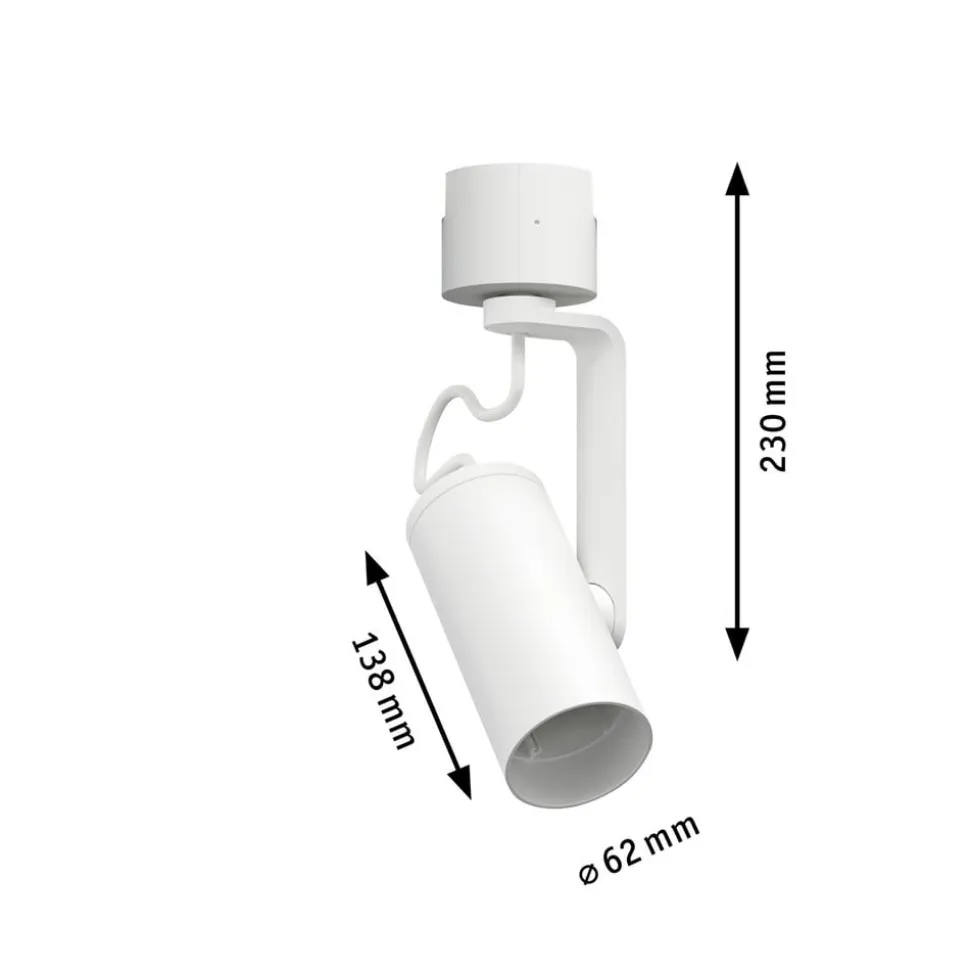 Paulmann Apol II URail Spot hvid mat