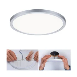 Paulmann Areo Panel 3stepdim rund 840 krom 23 cm