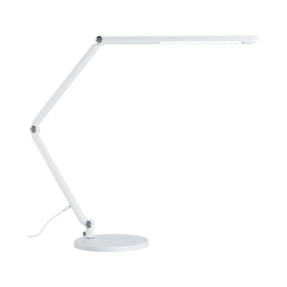 Paulmann FlexBar LED-skrivebordslampe, hvid